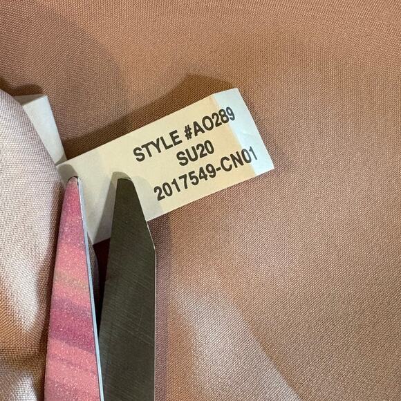 Madewell Pin Dot Floral Wisteria Dove (Re)sourced Crepe Cami Wrap Dress Size M - Picture 6 of 8